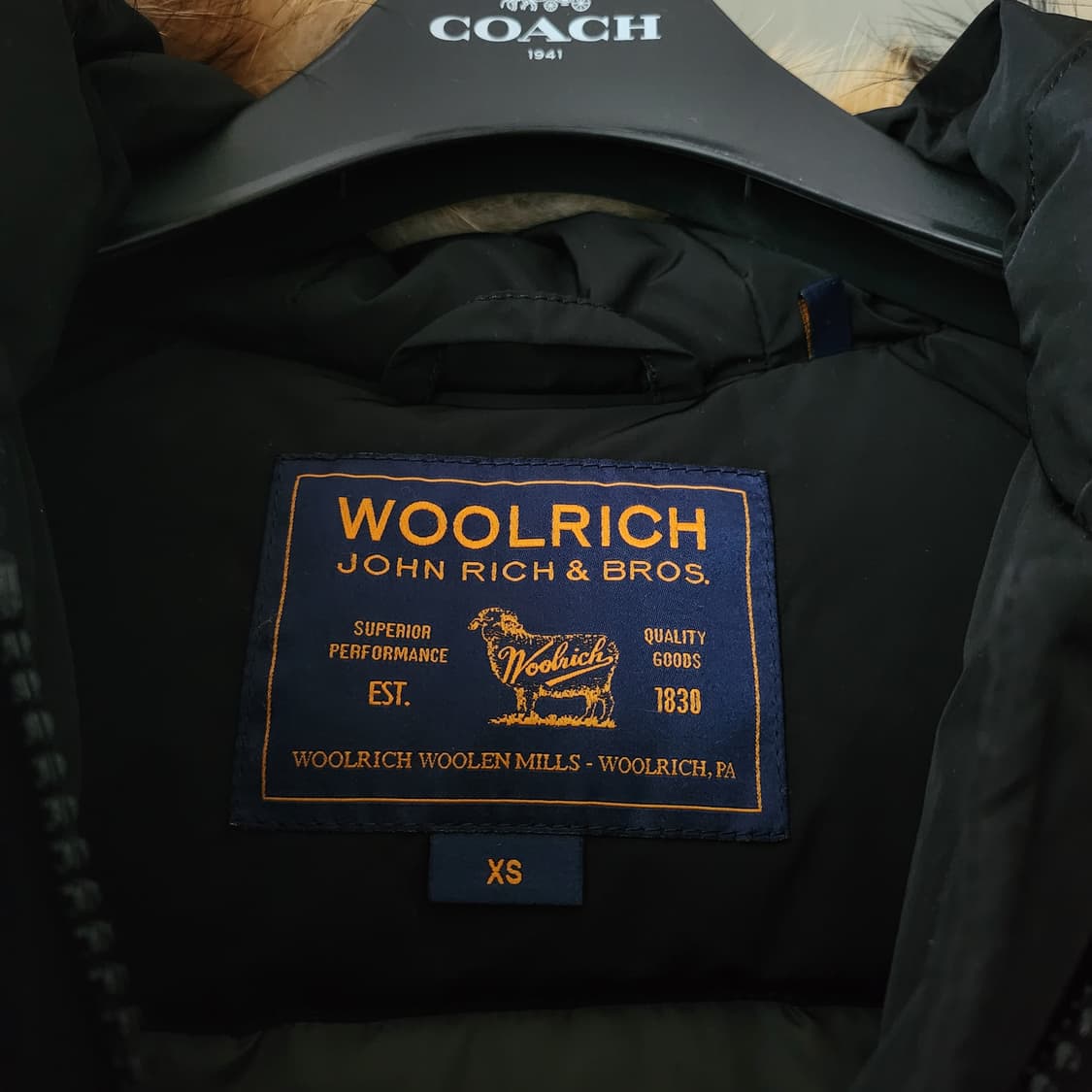 [울리치] 오리털 여성패딩/ 라쿤털 모자 상품이미지3