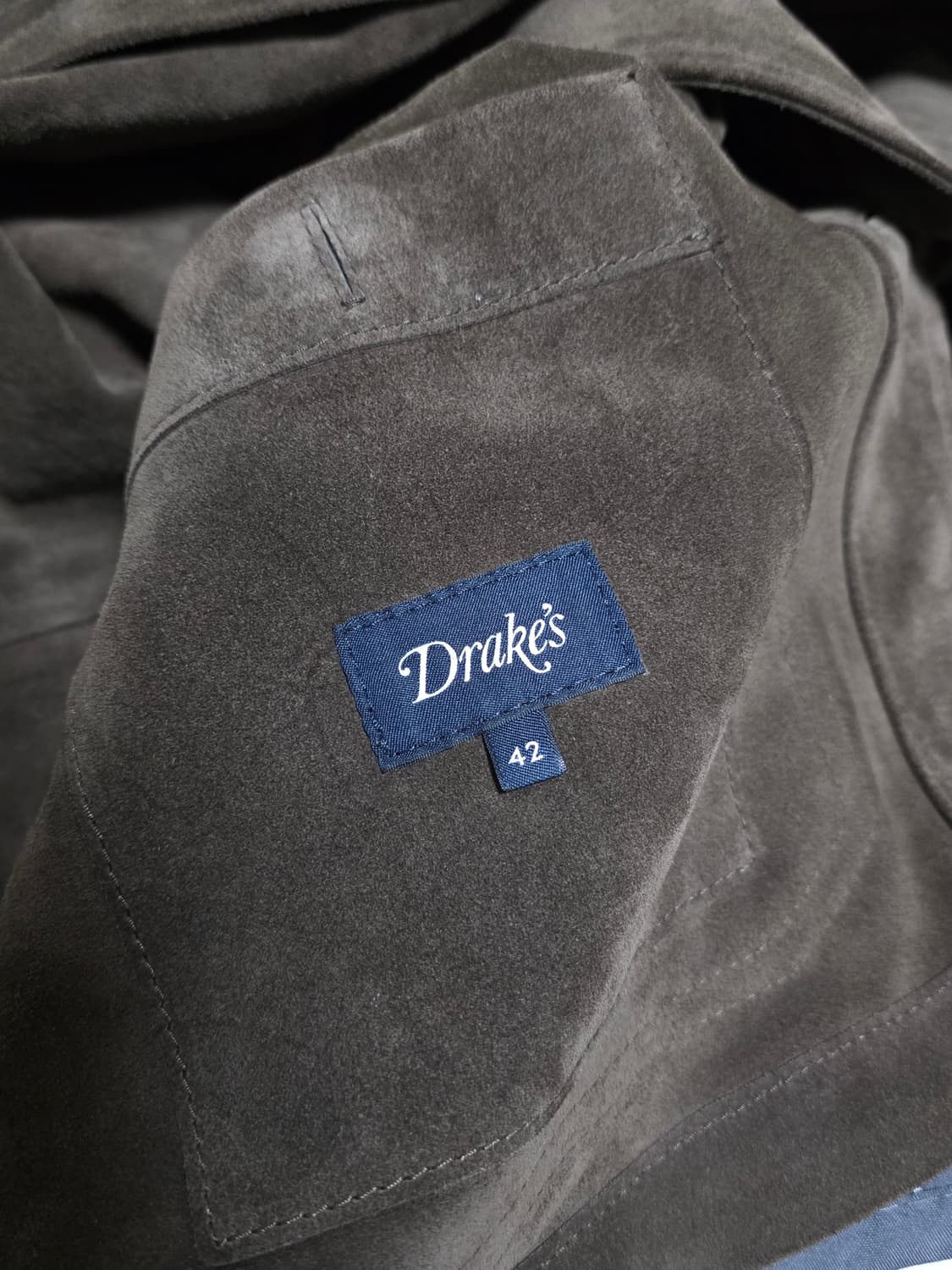 42 새제품 택포180만)25fw드레익스 스웨이드초어 다크브라운 상품이미지9