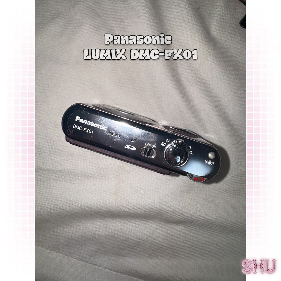 파나소닉 루믹스 DMC-FX01 빈티지 디카 핑크 상품이미지5