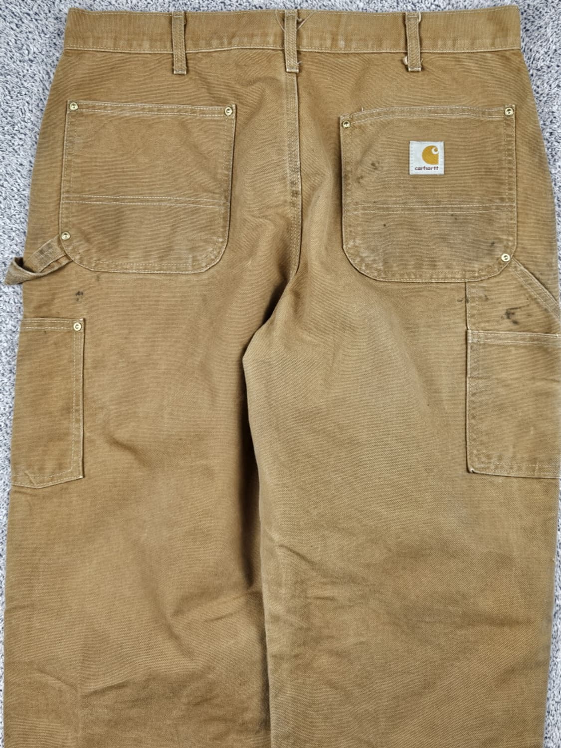 USA 칼하트 덕 캔버스 더블니 카펜터 워크 팬츠(36X34)/10416 상품이미지9