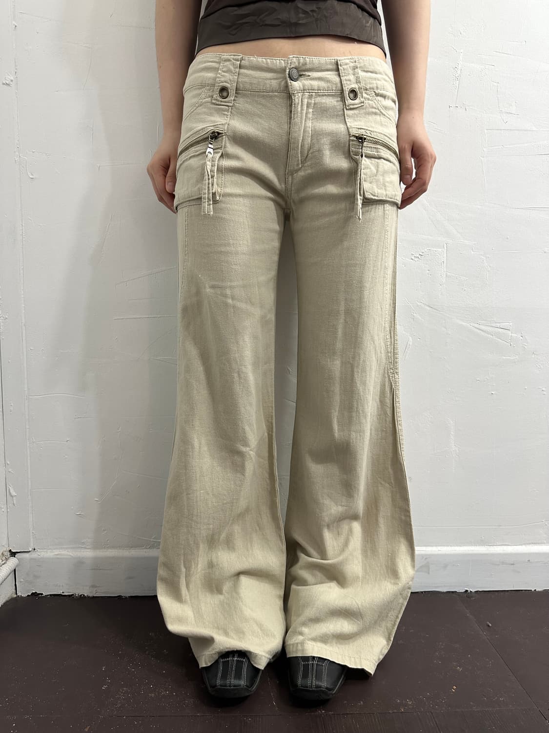 y2k bootscut pants 상품이미지1