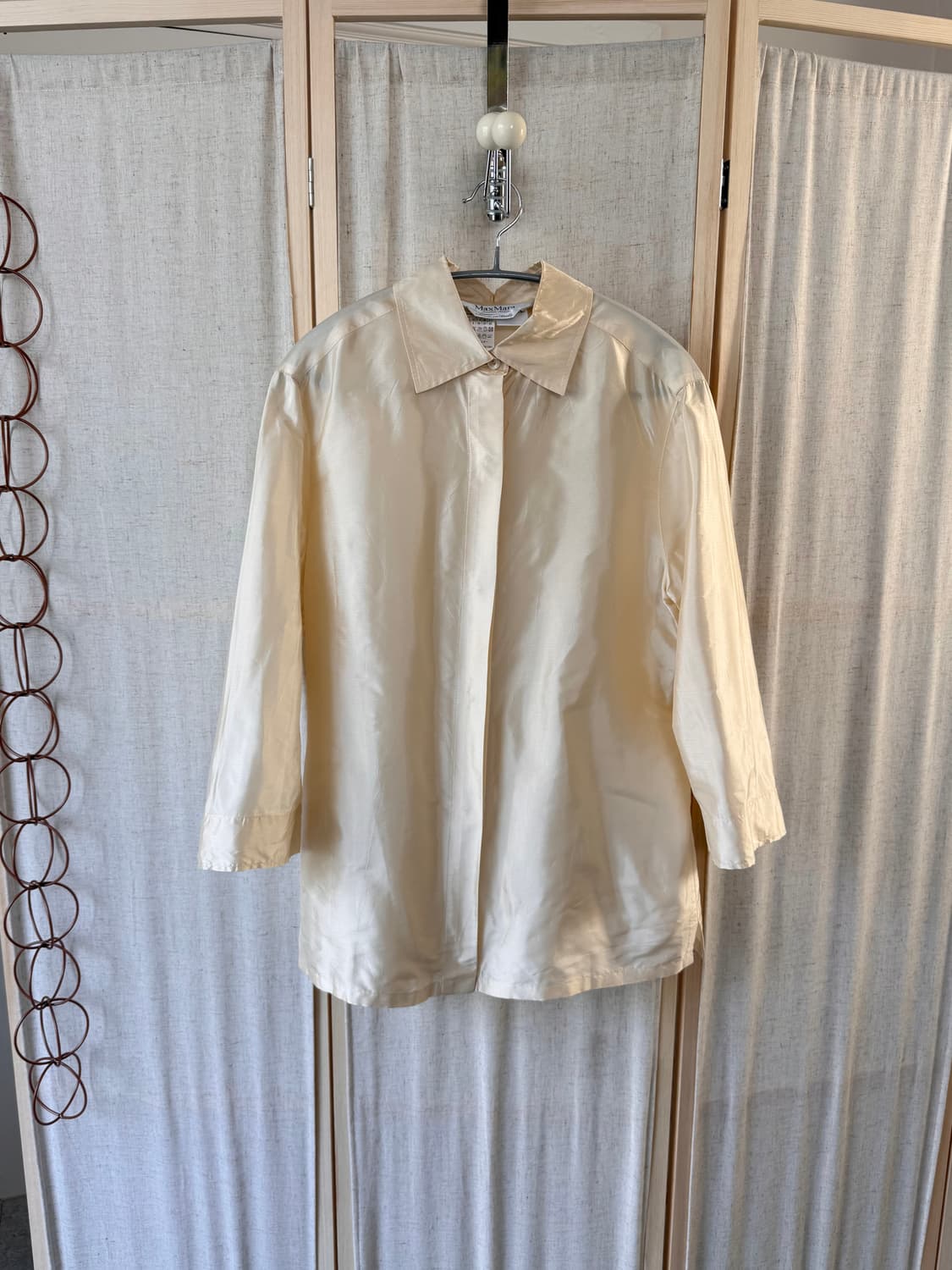 막스마라 실크 셔츠 (ITALY) 상품이미지4