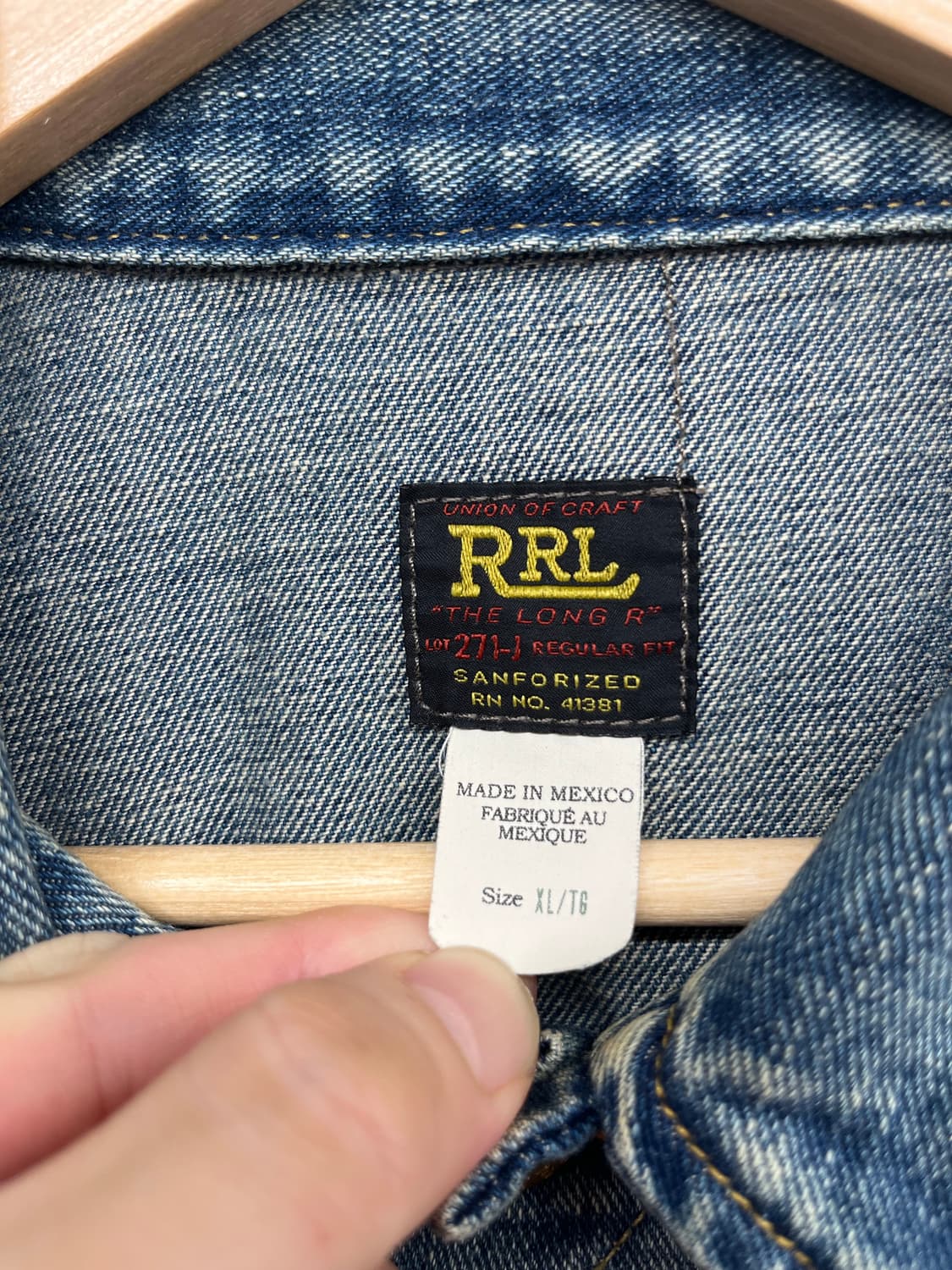 RRL 더블알엘 리랜드 트러커 자켓 상품이미지2
