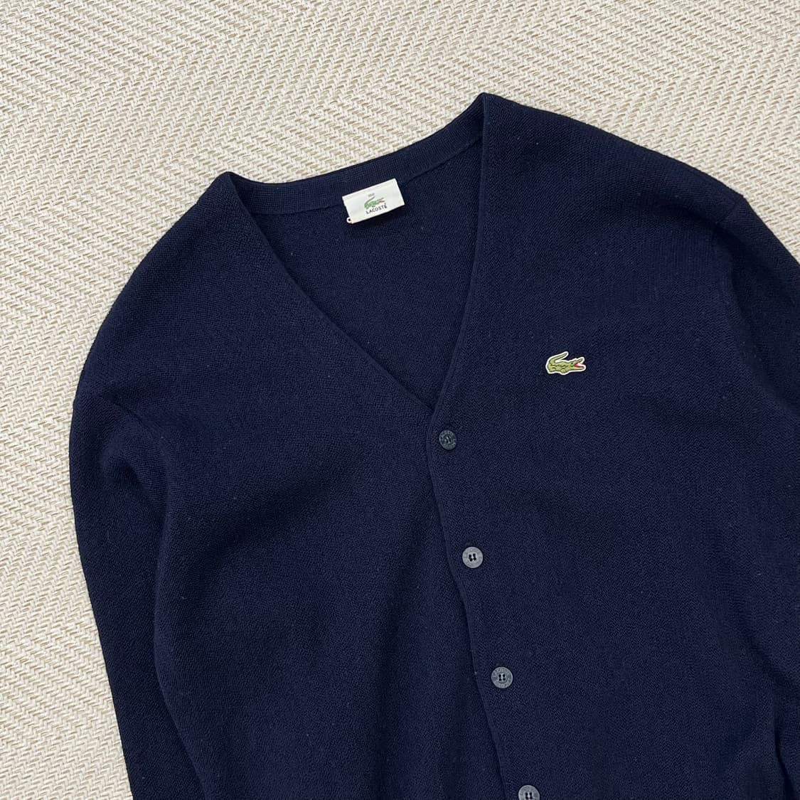 라코스테 브이넥 울가디건 r2810 상품이미지3