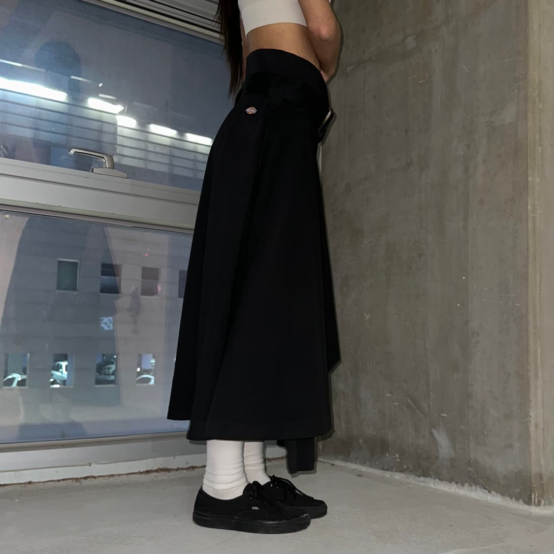 Dickies buckle pleats skirt 상품이미지3