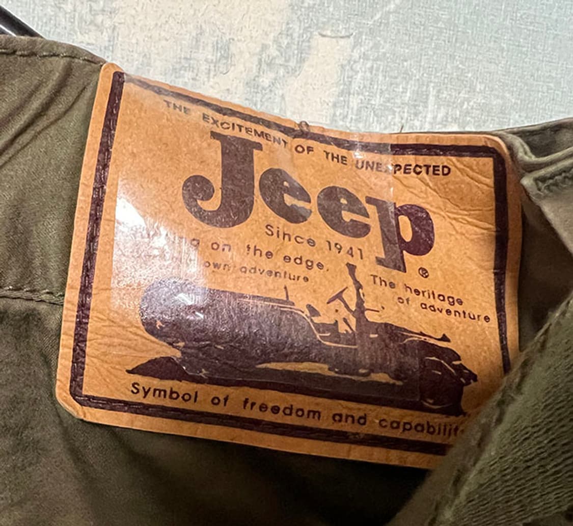 Jeep 지프 와펜패치 벨티드 남자 카고 반바지 캐주얼 L 32 상품이미지4
