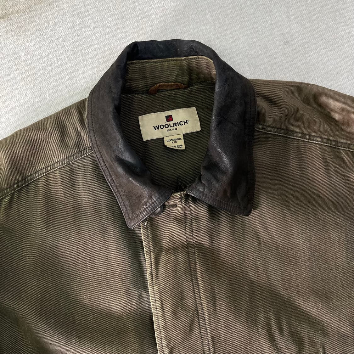 105 울리치 80s 덩가리 레더 워크자켓 상품이미지2