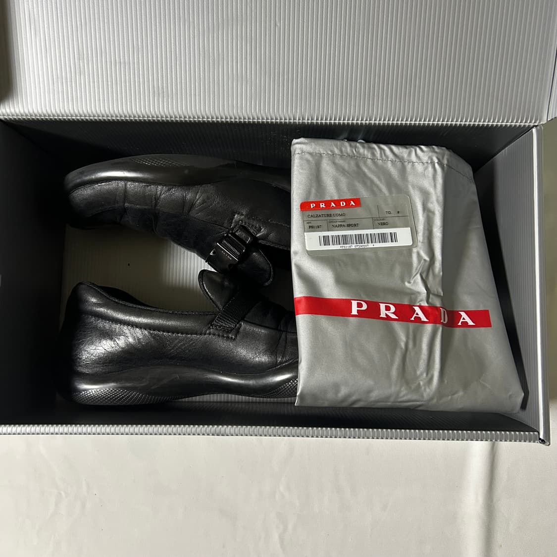 Prada sports buckle strap loafers 상품이미지8