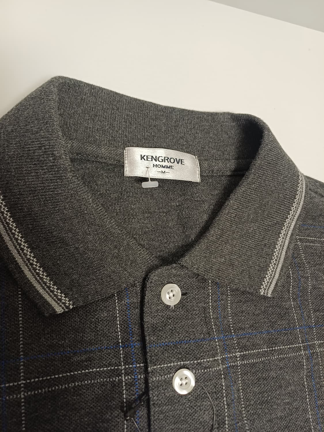 [새상품/J-Vintage] KENGROVE HOMME 라인 자카드 체크 상품이미지4