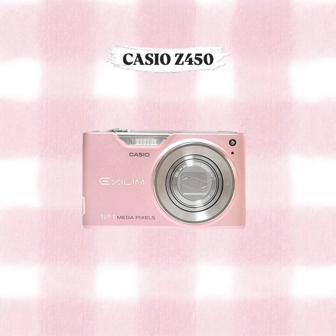 카시오 엑슬림 Z450 베이비핑크 빈티지디카 상품이미지1