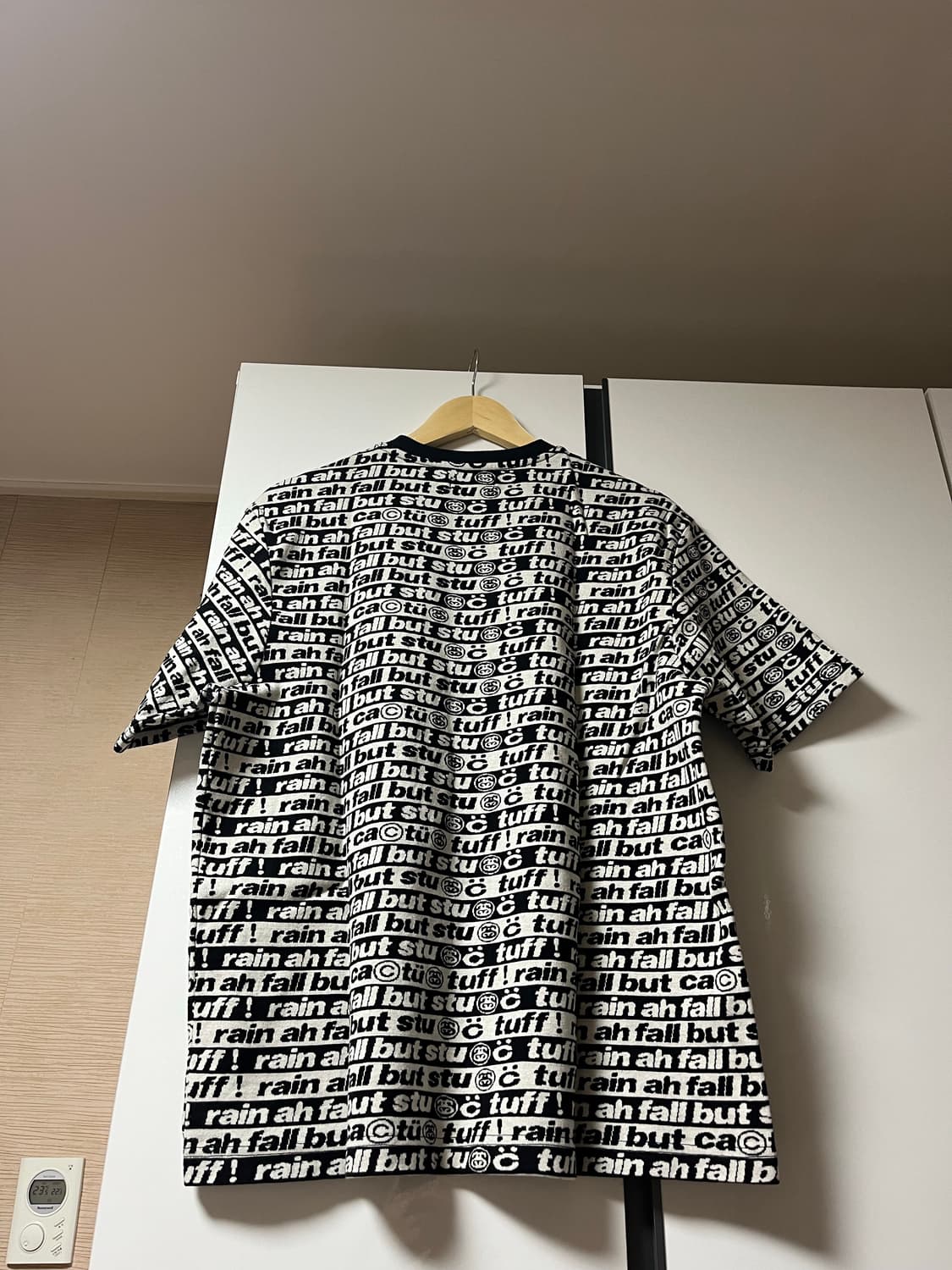 [L] 스투시 CPFM 자카드 크루 스트라이프 반팔 티셔츠 상품이미지2