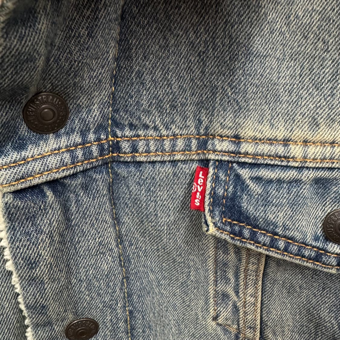 리바이스 타입 3 쉐르파 연청 데님 트러커 자켓 상품이미지5