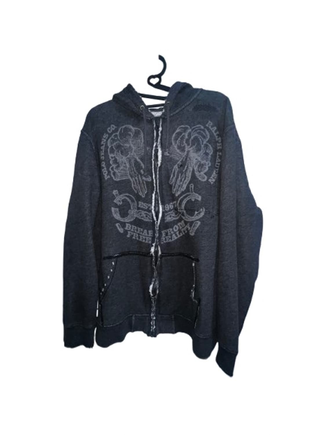 Polo jeans 빈티지 후드 집업 상품이미지1