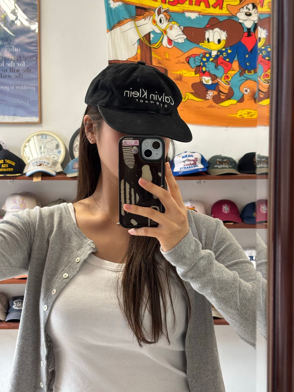 캘빈클라인 빈티지 햇 상품이미지1