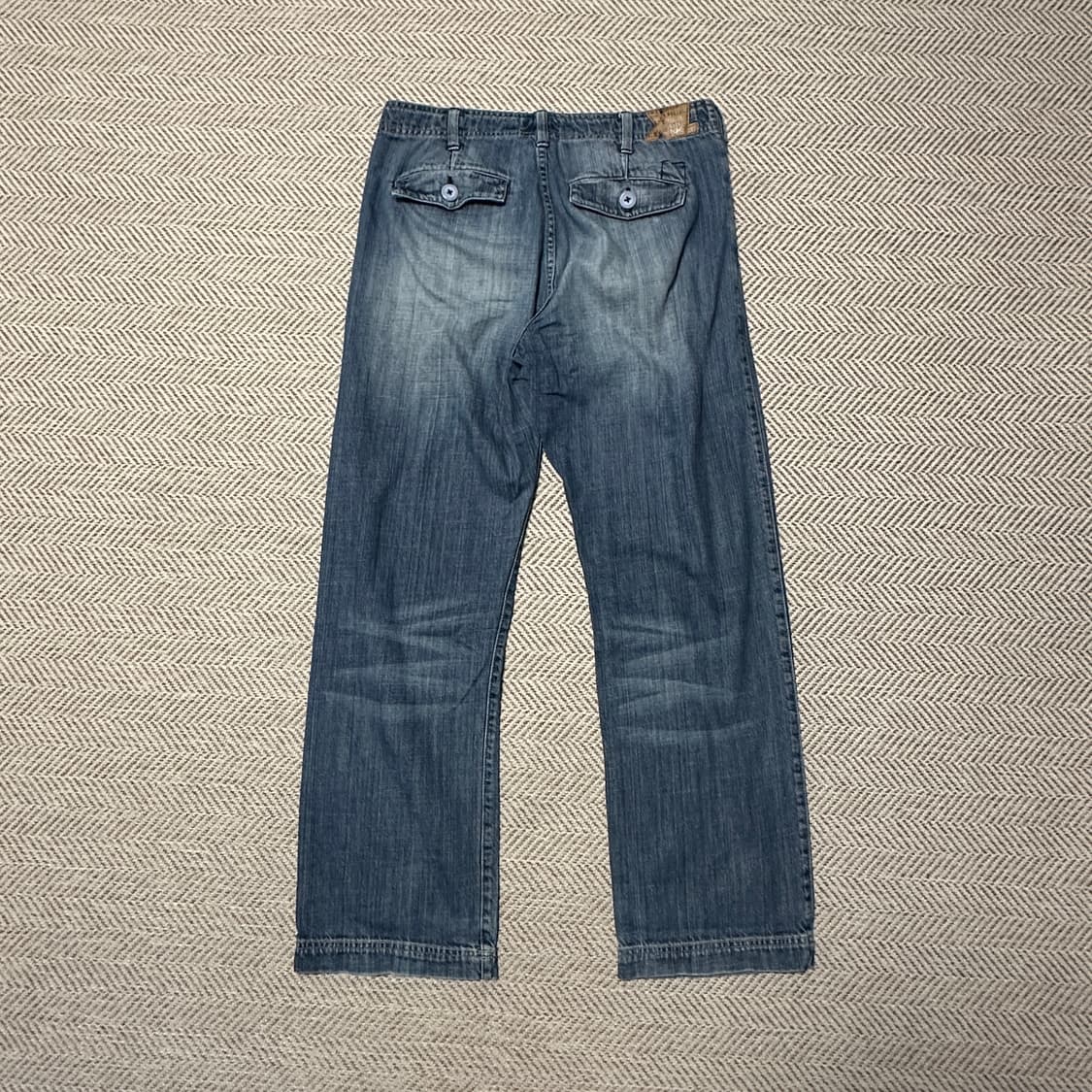 X-LARGE denim pants damage jeans 상품이미지2