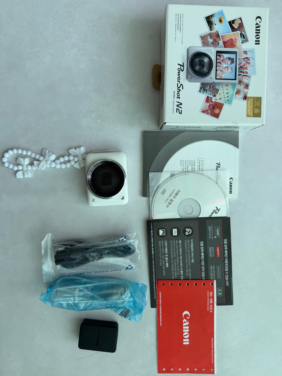 제니디카🩷캐논 파워샷n2 셀카가능 민트급풀박스 상품이미지3