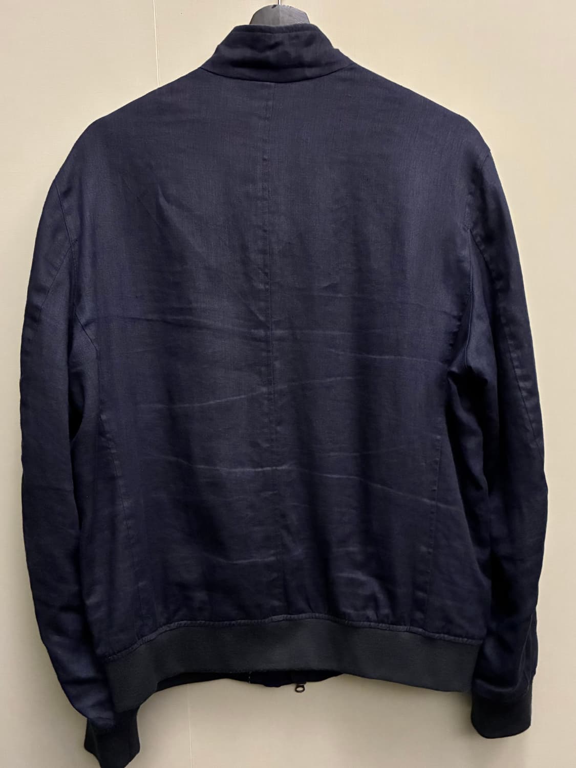 (L/100)마시모두띠 린넨 코튼 해링턴 봄버자켓 린넨자켓  마시모두띠  상품이미지6