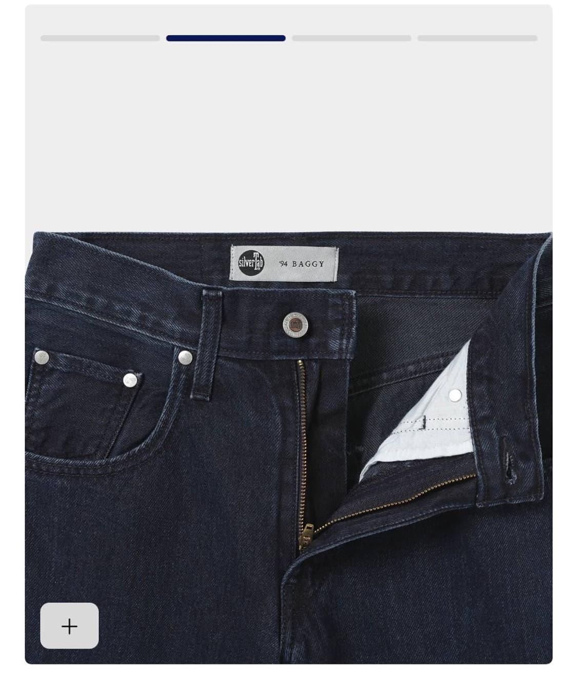 (새상품) 리바이스 실버탭 94 배기 데님 팬츠 24사이즈 상품이미지6