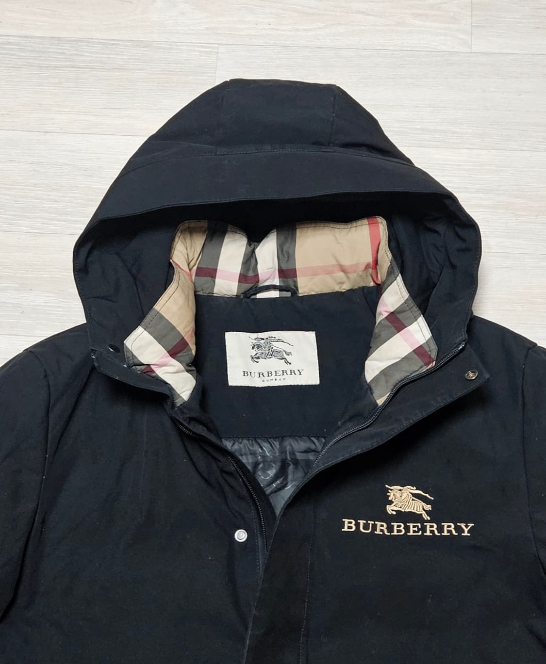 버버리 다운 패딩코트  XXL 정품 상품이미지5