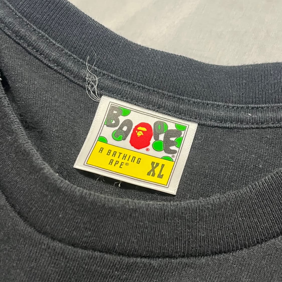 XL 베이프 로고 반팔티 상품이미지5