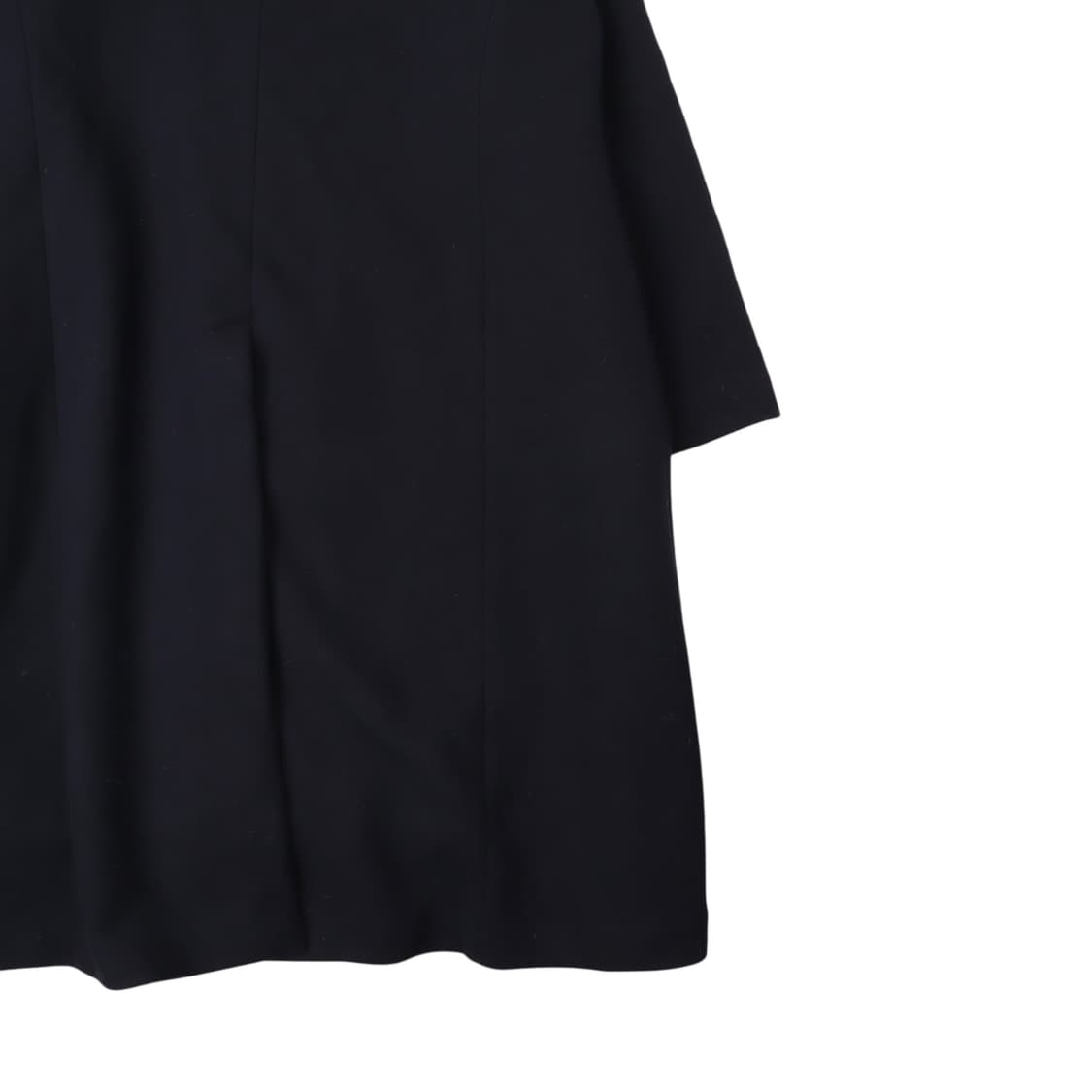 오프화이트 더블 패브릭 omea 제티드 포켓 헤비 울 롱 코트 상품이미지8