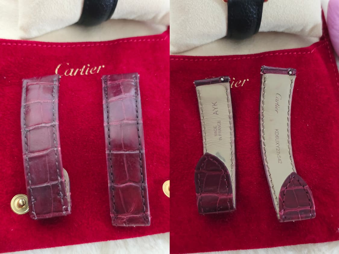 까르띠에탱크머스트시계 L사이즈 정품 상품이미지8
