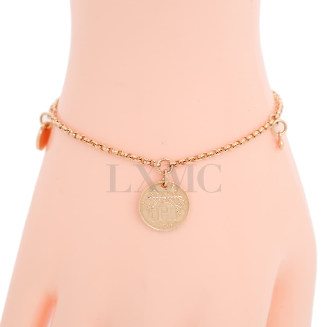 에르메스 코인 로즈골드 팔찌 Hermès Ex-Libris 브레이슬릿 H 상품이미지10