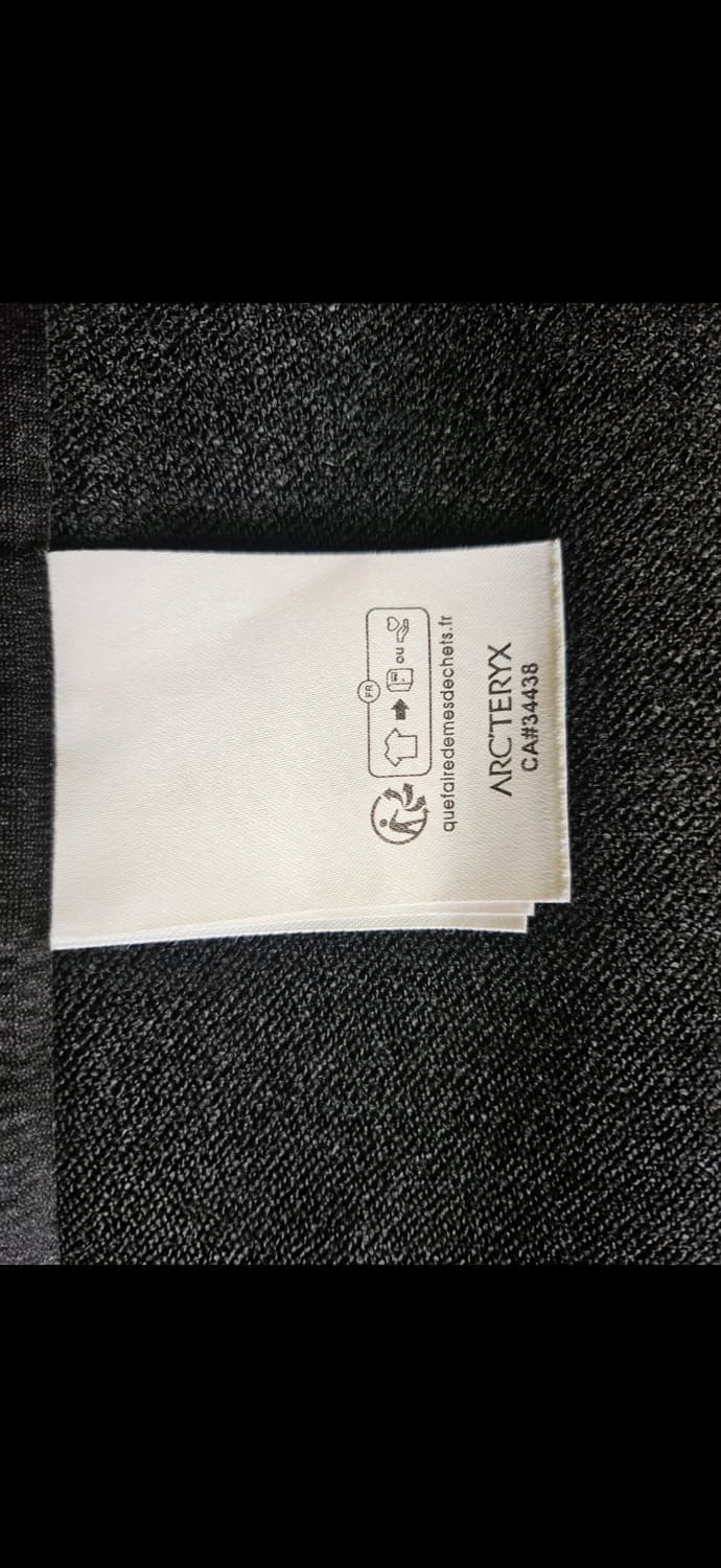 아크테릭스 블랙 자켓 XXL 상품이미지7