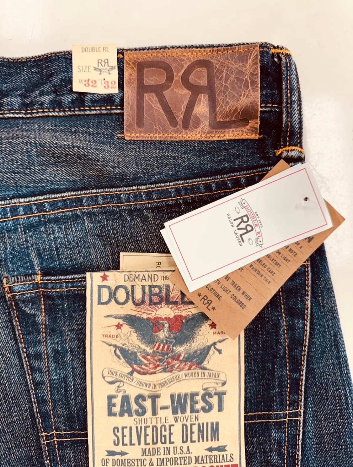 새상품)rrl 빈파포 기빈스 32x32 상품이미지4