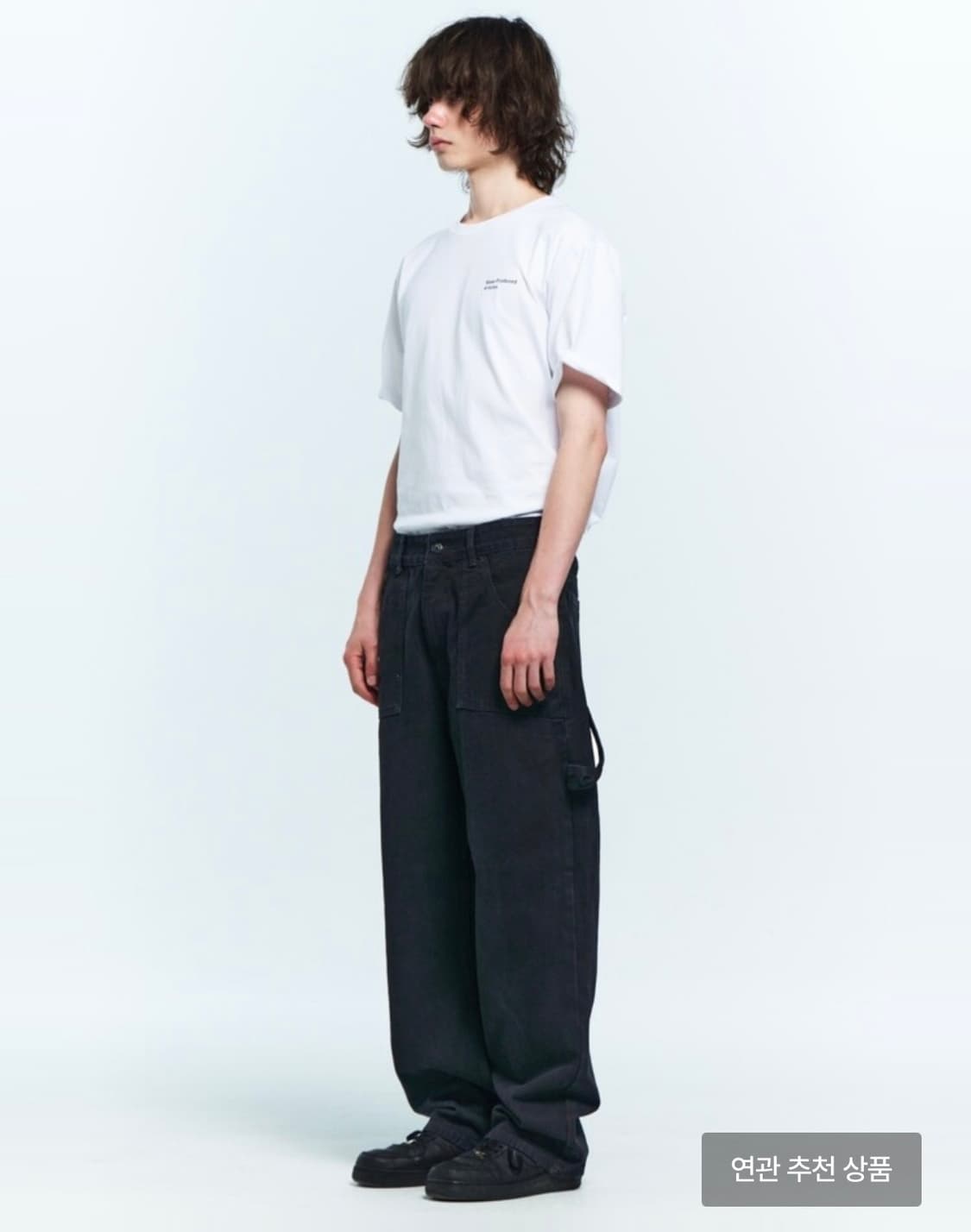 플라스틱프로덕트 페인터 데님 팬츠 S 상품이미지1