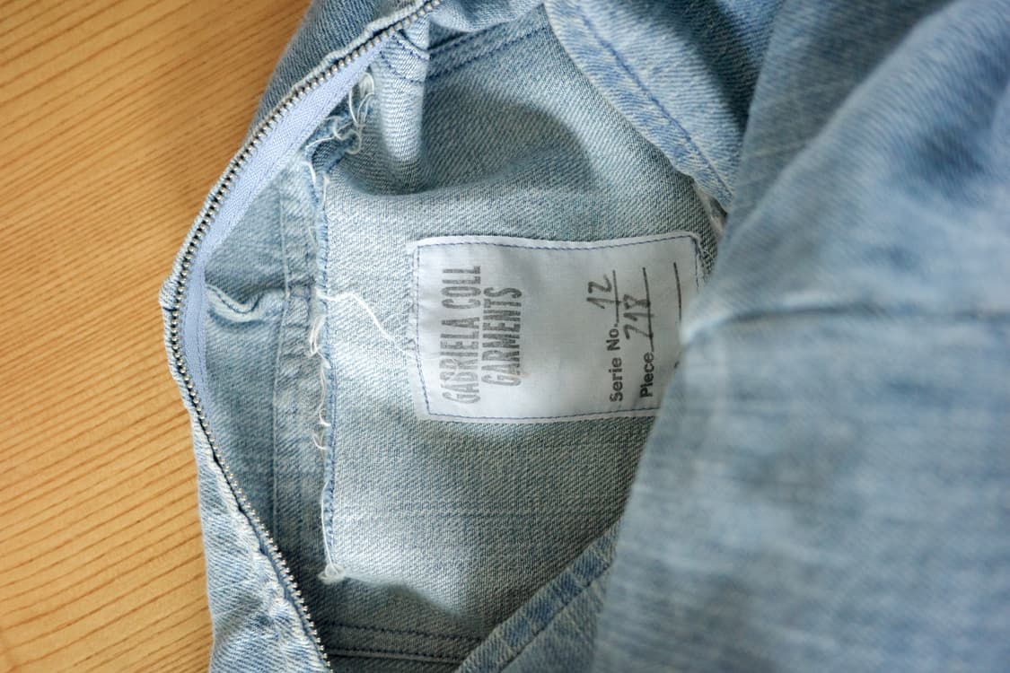 Gabriela coll garments 가브리엘라 콜 가먼츠 데님 백 상품이미지5