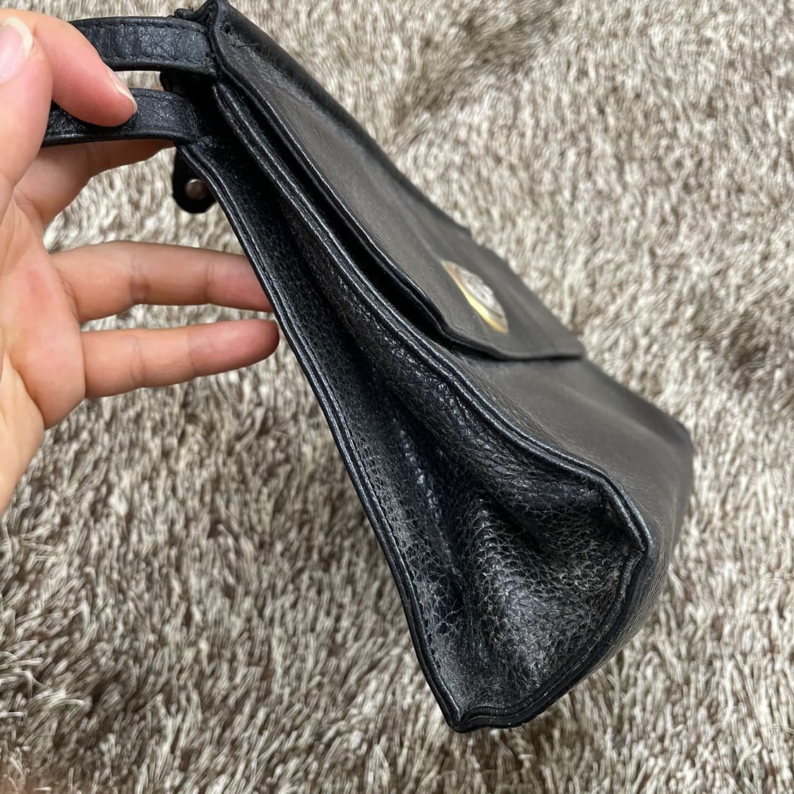 베르사체 VERSACE 블랙 클러치백 상품이미지3
