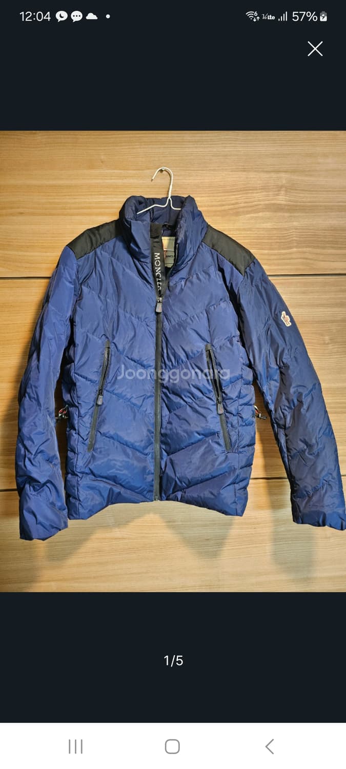 특가) 몽클레어. 패딩점퍼.  M/L 상품이미지1