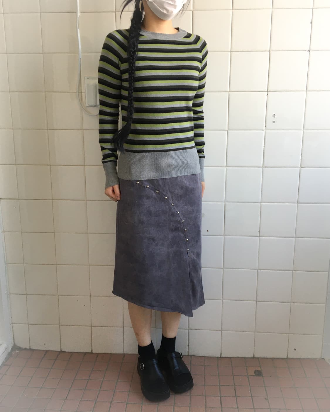 Stripe pattern knit 상품이미지1