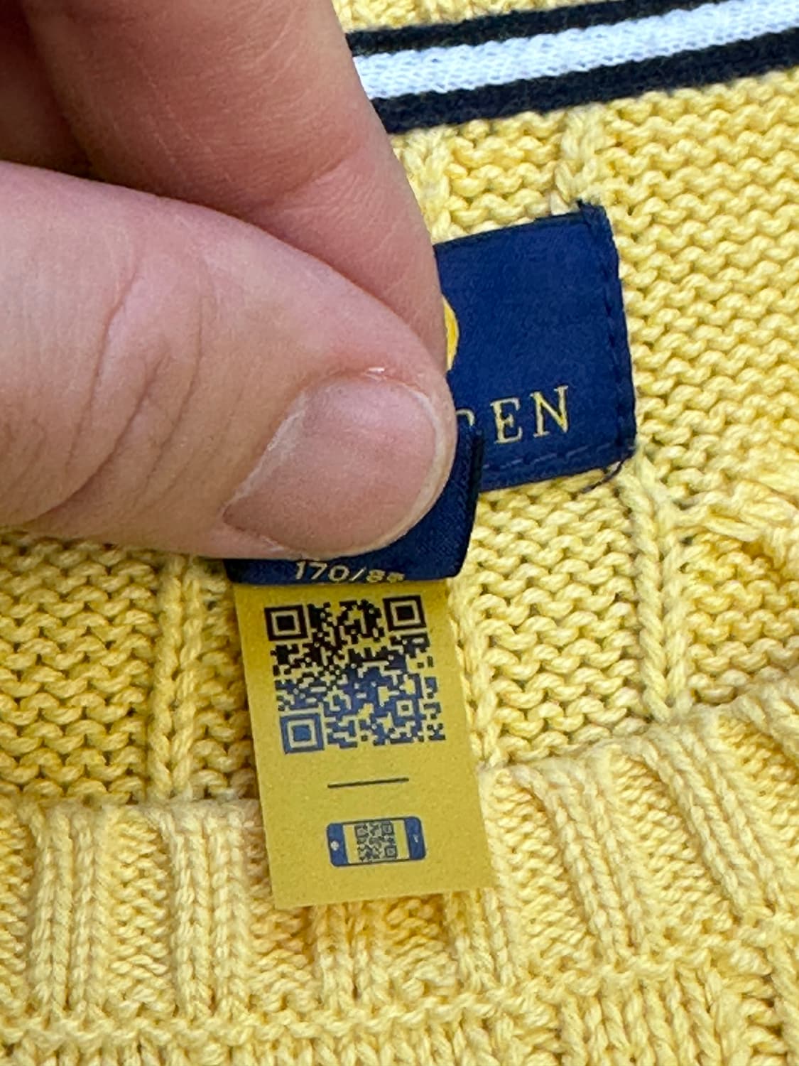 폴로 랄프로렌 꽈배기 니트 XL [실측확인요망] 상품이미지4