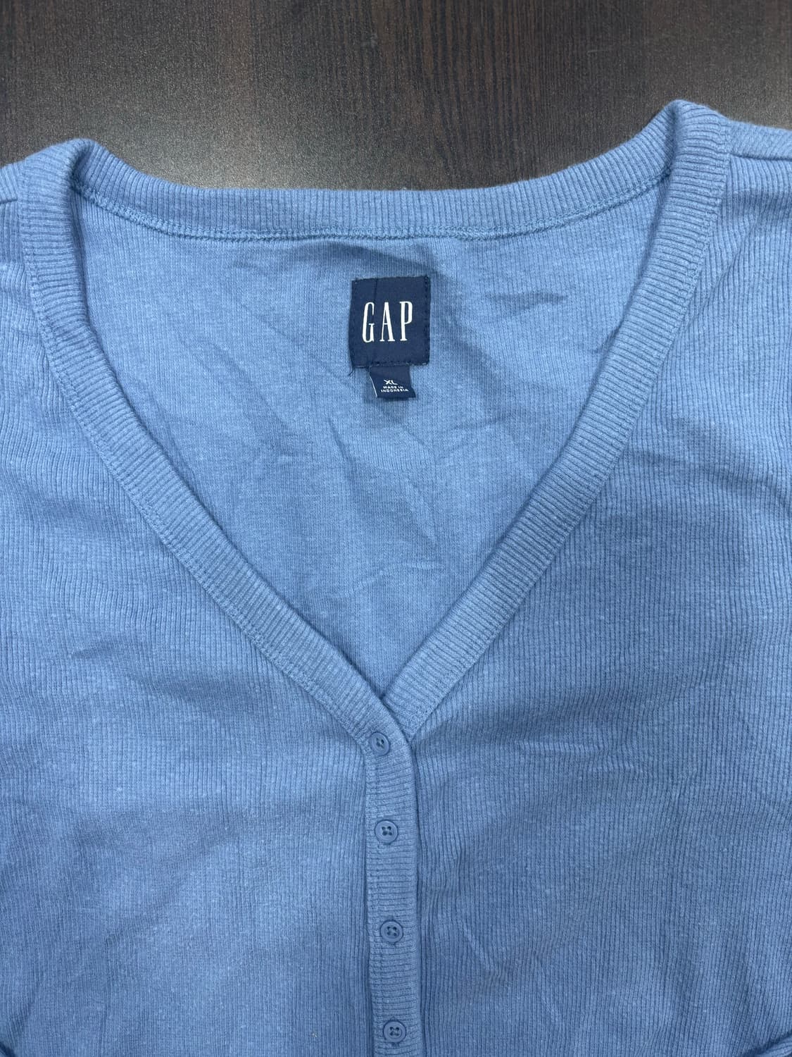 GAP 갭 블루 롱슬리브 가디건 상품이미지6