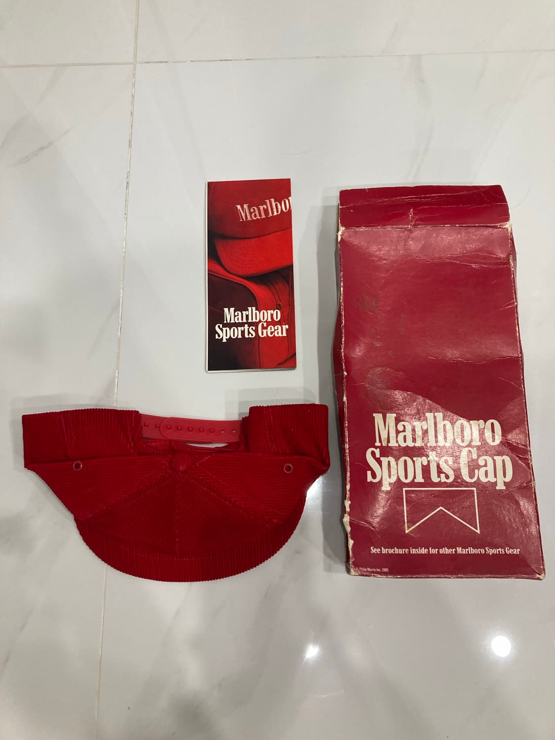 [데드스탁]Marlboro 코듀로이 캡 상품이미지2