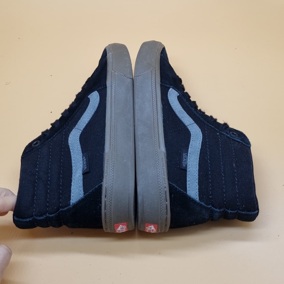 반스 스케이트 다크검솔 하이탑235 상품이미지5