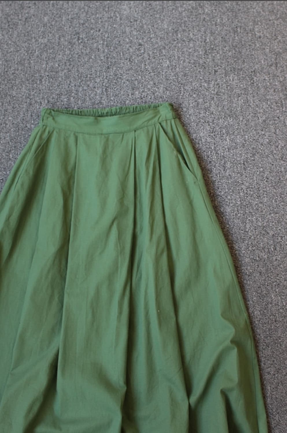 Samansa Mos2 BLUE Pleated Skirt 상품이미지2