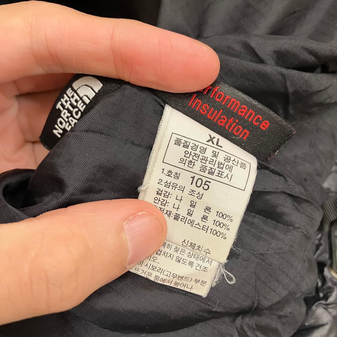 N122 노스페이스 경량 패딩 자켓 상품이미지3