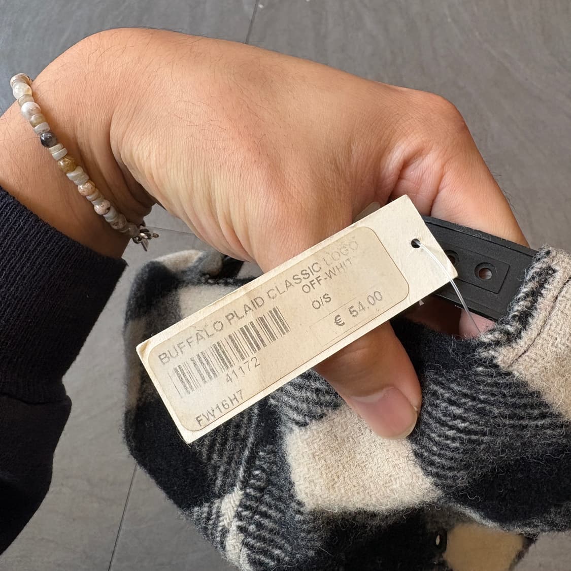 슈프림 정품 울 체크 버팔로 플래드 캡 상품이미지4