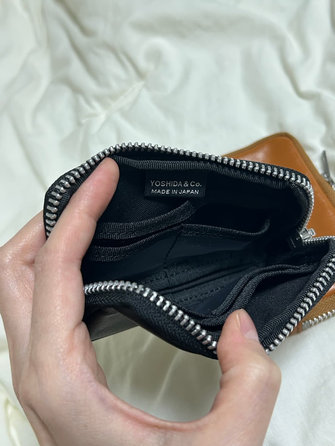 2개/요시다포터 코인케이스 블랙 브라운 / 멀티코인케이스 상품이미지4