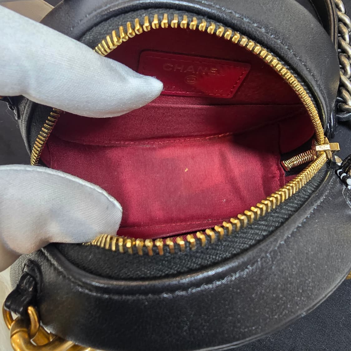 [중고/정품] 샤넬 동그리백 상품이미지6