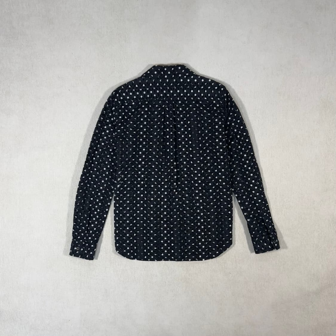 Flower polka dot shirt jacket 상품이미지4