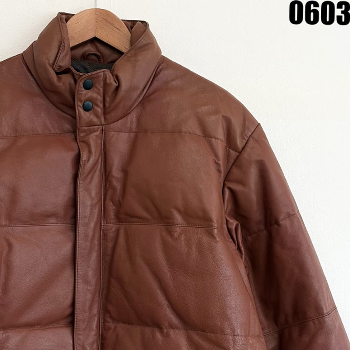 MCM 소가죽 패딩 자켓 M 0603 상품이미지2