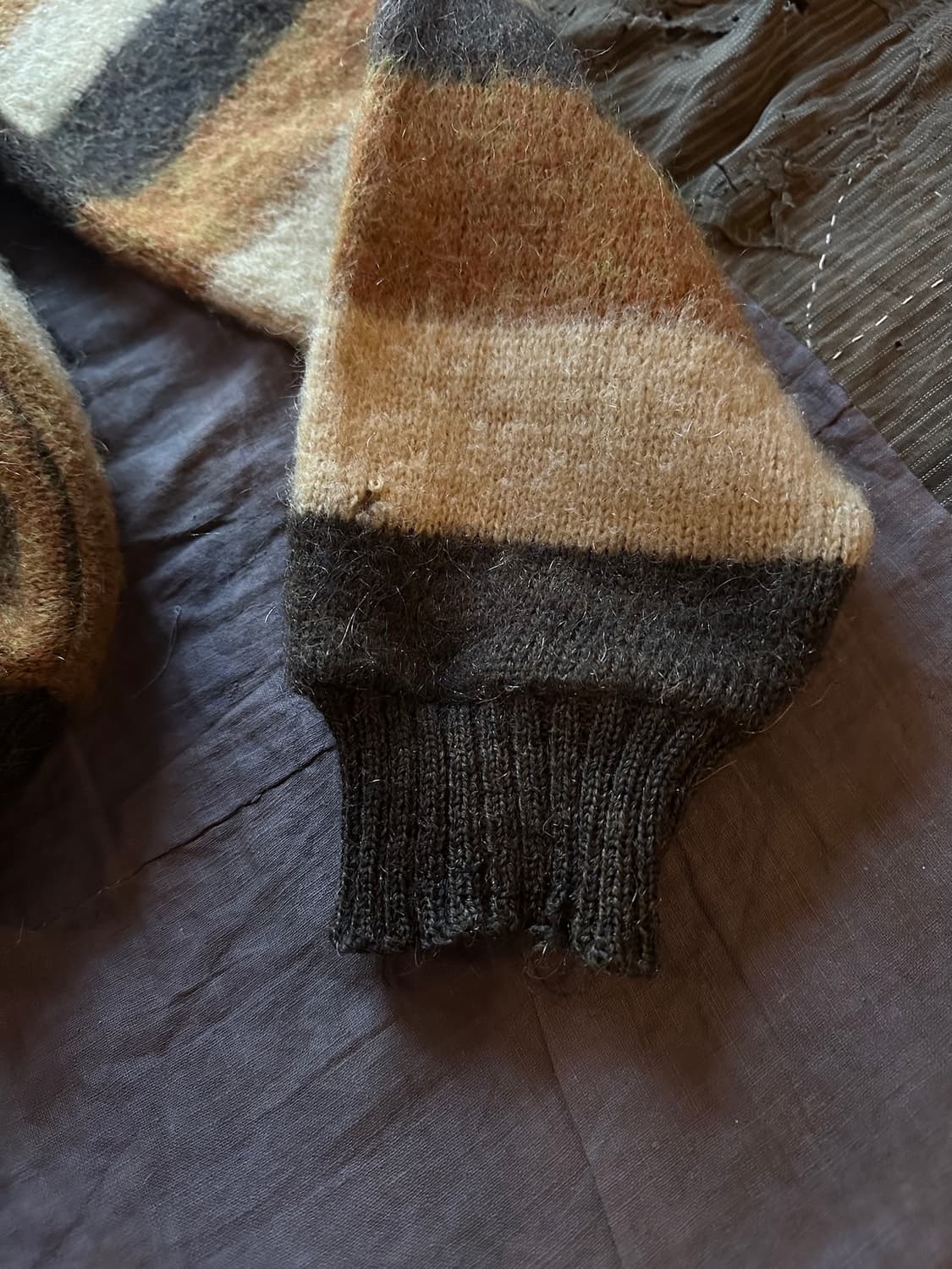 1960s JC Penney 타운크래프트 빈티지 모헤어 가디건 카디건 상품이미지8