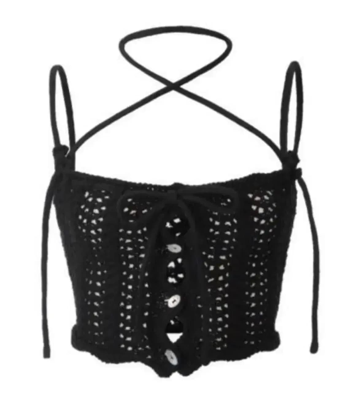 Threetimes Elfen knit top 상품이미지2