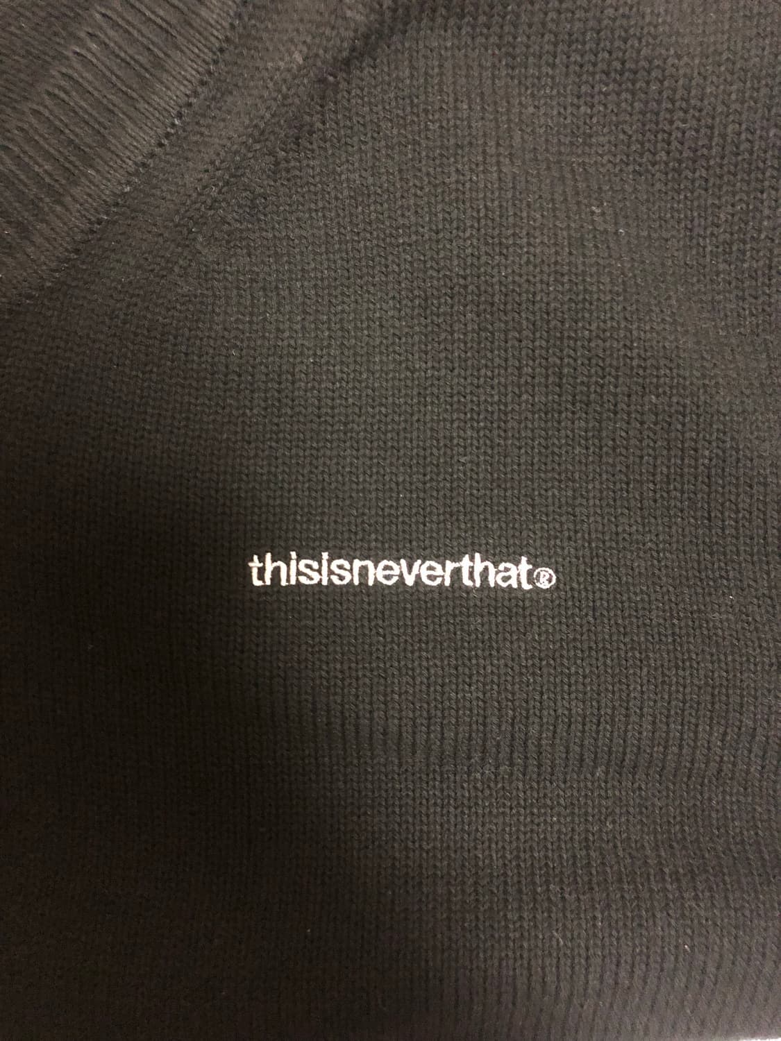 디스이즈네버댓 T-로고 니트 베스트 상품이미지3