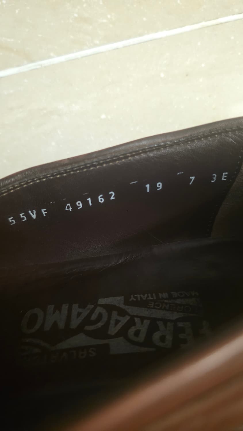 페라가모 태슬 로퍼 브라운 7사이즈260mm 상품이미지6