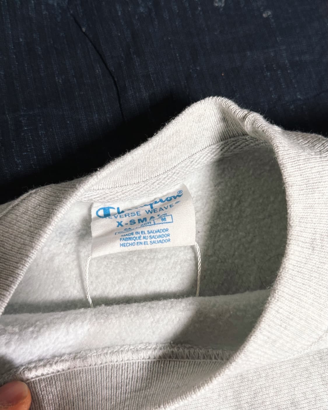 00's 챔피온 리버스위브 밴더빌트 코모도스 스웻셔츠 XS 상품이미지4